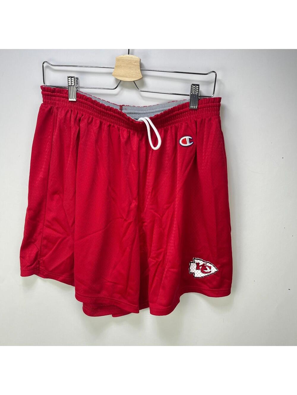 Vintage Kansas City Chiefs Champion Mesh Shorts NFL 2XL
